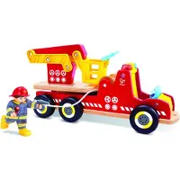 Hape Brandweerwagen Met Sirene En Lichten