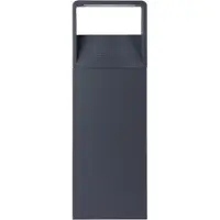 Eglo 98271 Doninni 1 Sokkelarmatuur Aluminium Antraciet/Kunststof Wit - 6,2W/550LM/3000K