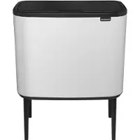 Brabantia Bo Touch Bin Prullenbak - 36 liter - 1 vak - White
