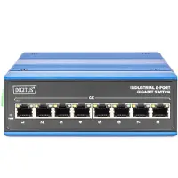 Digitus DN-651119: Industriële Gigabit-switch, 8 poorten, onbeheerd