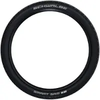 Schwalbe Smart Sam, 27,5 inch, mountainbikeband, Tubeless Ready (klaar voor tubeless gebruik), vouwbare bandrand, geschikt voor off-road gebruik, zwart