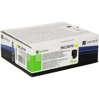 Lexmark 74C2SY0 Toner Geel