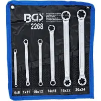 Bgs 2268 Tweezijdige ringsleutelset