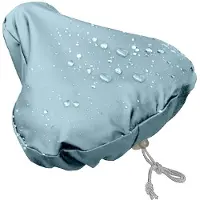 Famanu - Fietszadelbescherming - Bescherming tegen regen en vuil - Waterdicht polyester - Zwart 1 stuk