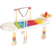 Small Foot Design - Houten Muziektafel met Stippen, 3dlg.