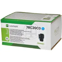 Lexmark Toner 782C (78C20C0) Cyaan