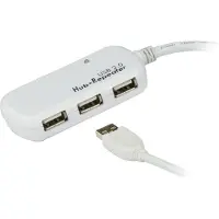 Aten USB verlengkabel - - UE2120H - 4 USB 2.0 poorten - Signaalversterking