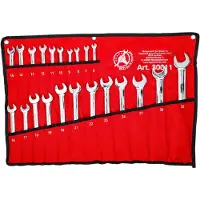 Bgs Spanner, Ratel Combinatiesleutelset flexibele koppen 6 - 32 mm 22 stuks.