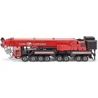 Siku 4311, Mega Lifter-kraan, 1:55, metaal/kunststof, rood, uitschuifbare kraanarm, lier