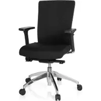 Hjh OFFICE ASTRA BASE - Professionele bureaustoel Zwart