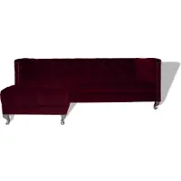 AEA Chesterfield Sofa 3 SITZER Polster Designer Couchen Sofas Garnitur SLIII Sofa №4