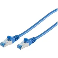 S-Conn Patchkabel cat6A S/FTP PIMF blau 15m