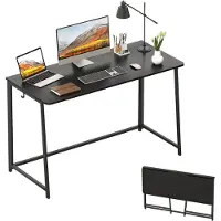 Merkloos Omgoods - Vouwbare Bureau Tafel 120cm voor Kleine Ruimtes