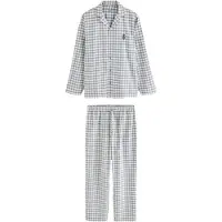 Next Pyjama lang grijs / grijs gemêleerd / wit