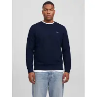 Jack & Jones Plus Size Logo Sweatshirt EU6XL US4XL Blauw