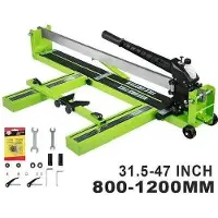 OEM Tegelsnijder 1200 mm met infrarood laserpositionering - ideaal voor porselein, keramiek en steen.