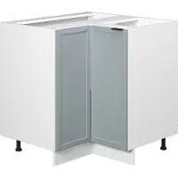 Vicco Hoekkast Fame-Line Licht blauw-grijs 80.5 cm zonder werkblad, Model 50965