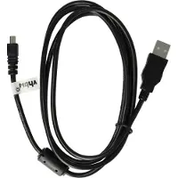 VHBW USB-vervangingskabel voor Panasonic K1HA08CD0007, K1HA08CD0009, K1HA08CD0003, K1HA08CD0004, K1HA08CD0013 voor camera, camcorder - datakabel, 14,5 cm