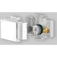 Teco Set voor het registreren van waterverbruik met meter voor warmwater, model K4Cc, E-Ready, type F13F, aansluiting Dn15