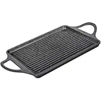 Risoli Piastra Servigrill Linea Granito, hardsteen - afmetingen: 46 x 25 cm