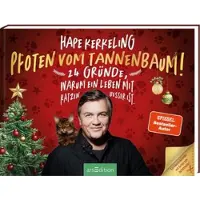 Ars Edition Pootafdrukken van de kerstboom: 24 redenen waarom een leven met katten beter is | Een Hape-kerstkalender met katten, om uit te knippen