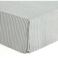 Gamusi Beschermhoes voor boxspringbedden, 105 x 190/200 cm, bedframe, 105 cm, gestreept