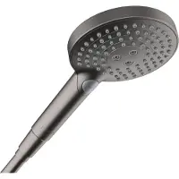 Hansgrohe raindance select s handdouche 120 3jet powderrain ecosmart+, brushed black chrome