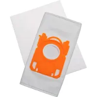 Dripio 10 stofzuigzakken voor AEG Equipt AEQ 12/30, vlies, oranje