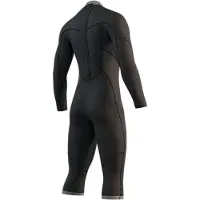Mystic Brand Flatlock 3/2mm Long Sleeve Shorty Met Rits Op De Rug