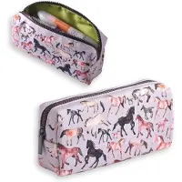Merkloos Pennenzak, grote capaciteit, schattig cartoon patroon, voor school, met rits