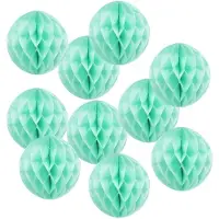 Merkloos Solidchoice - Set van 10 Papieren Bloemballonnen voor Decoratie