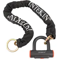 Merkloos Fietsketting slot 96 cm, 8 mm, voor e-bike en scooter