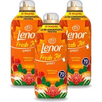 Lenor 3 x – Wasverzachter – Tropical Sunset – 70 Wasbeurten – 980 ml - Voordeelverpakking - 3 stuks