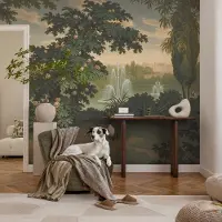 Coloray Vliesbehang - Groente Snellijm Behang - 416x254 cm - Natuurlijke Tuin Muurschildering - Slaapkamer behang Landschappen - Fotobehang Vlies - Gang behang