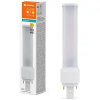 Ledvance DULUX D26 EM V 9W 830 G24D-3 LED-lamp, 990 lumen, 3000K, fitting G24d-3