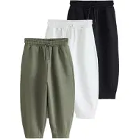 Next Broek groen / zwart / wit