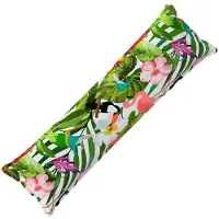 vidaXL Kussensloop HOUTEN Meerkleurig 40 x 145 cm Polyester