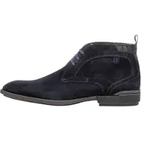 Floris van Bommel Chukka Boots 'De Hakker 01' donkerblauw