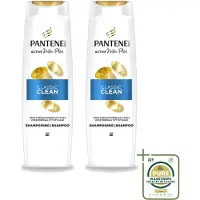 Pantene 2 x Pro-V Classic Clean Shampoo - 400 ml - Voordeelverpakking - 2 stuks