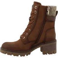Tom Tailor Veterlaarsjes cognac