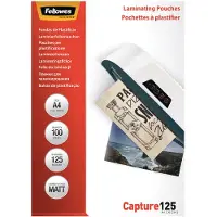 Fellowes Lamineerfolie - A4 - 125 micron - mat - 100 st.
