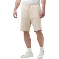 BOSS Heren Sweat Shorts met koordje taille (Beige)