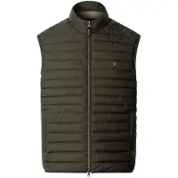 Hackett London Heren Ultra bodywarmer donkergroen (M), Casual, Polyester HM4000197
