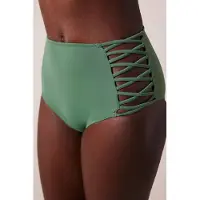 Pentik Hoogzwaist Cut-Out Bikini Shorts