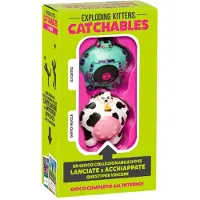 Asmodee Exploding Kittens: Catchables – DJ Gatto, bordspel, vanaf 8 jaar, voor 2 spelers