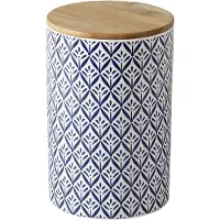 Wenko keramische opbergdoos, voorraadbox, container om voedsel vers te houden, model LORCA, 1,45 liter