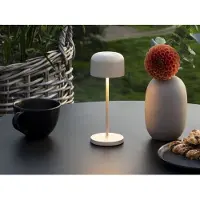 Konstsmide Tuin Tafellamp Lille | 2.5W LED | Zand Aluminium | 2200K/2700K | IP54 | Dimbaar