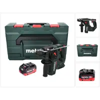 Metabo BH 18 LTX BL 16 accuboormachine 18 V 1,3 J SDS-plus Brushless + 1x accu 8,0 Ah + MetaBOX - zonder oplader