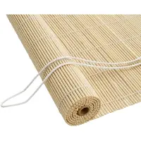 vidaXL Rolgordijn Naturel 160 x 220 cm Bamboe