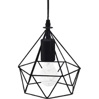 Atmosphera Jj1766 Hanging Lamp Zwart